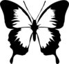 Black And White Butterfly Clip Art